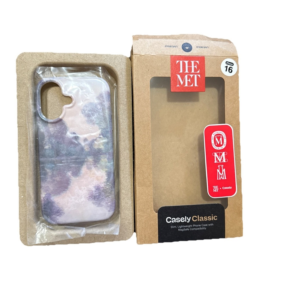Casely X The MET for iPhone 16 MagSafe Case‎ Monet's Morning Limited Edition NOB